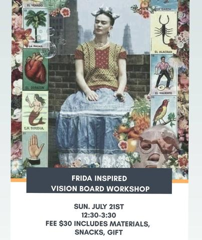 "I Paint My Own Reality" Vision Board Workshop