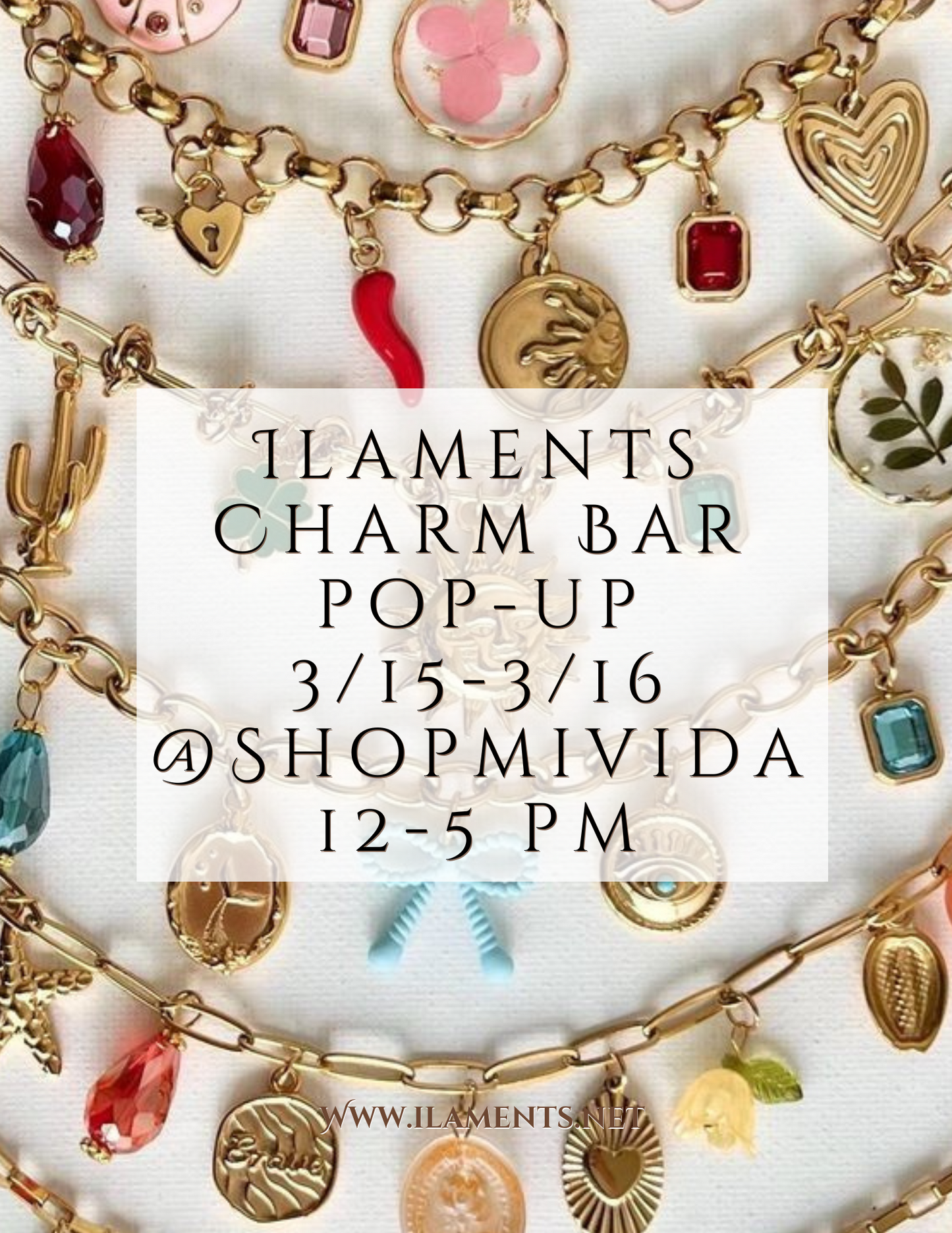 Charm Bar Pop-Up @ Mi Vida Boutique