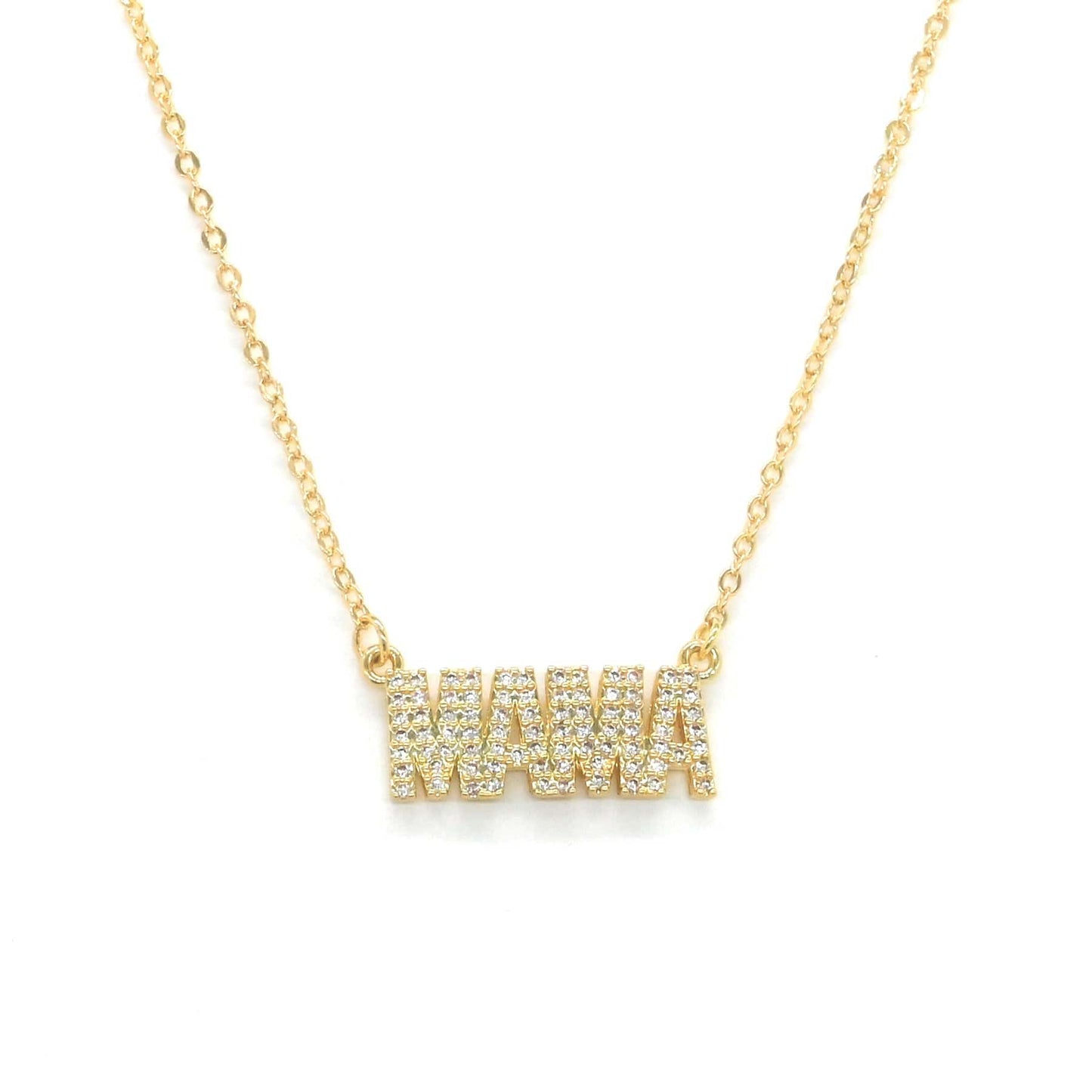 Mama Cz Bar Necklace ilaments Jewelry