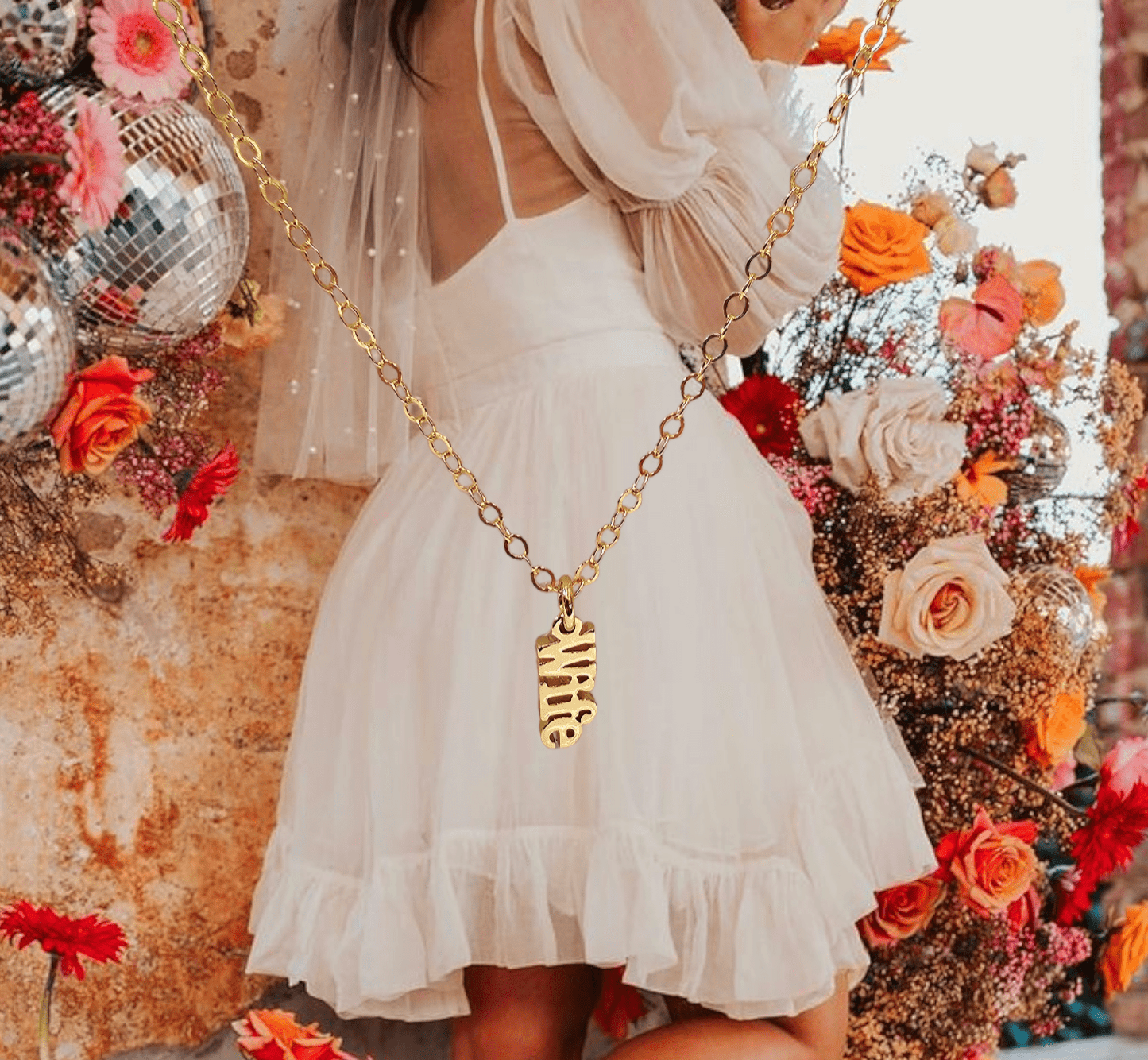 Wife Charm Necklace ilaments Jewelry
