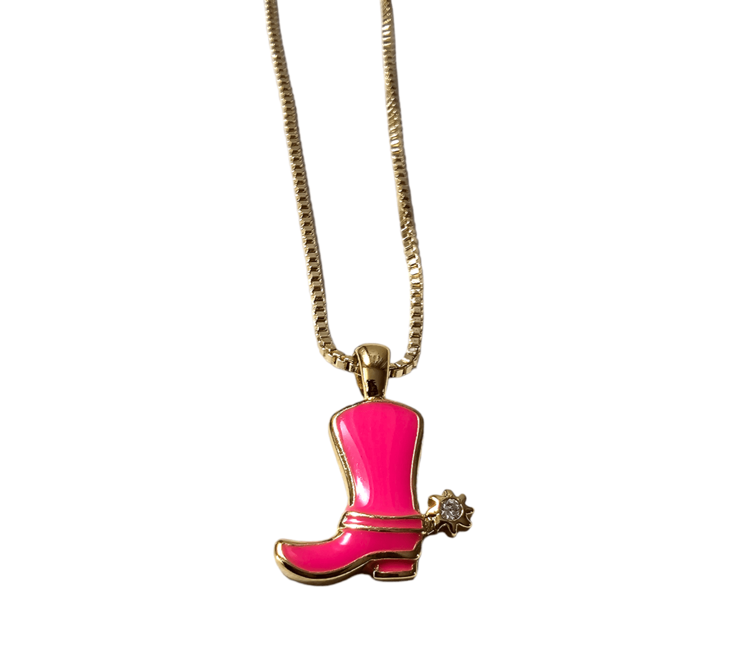 You can do Anything Boot Necklace ilaments Jewelry