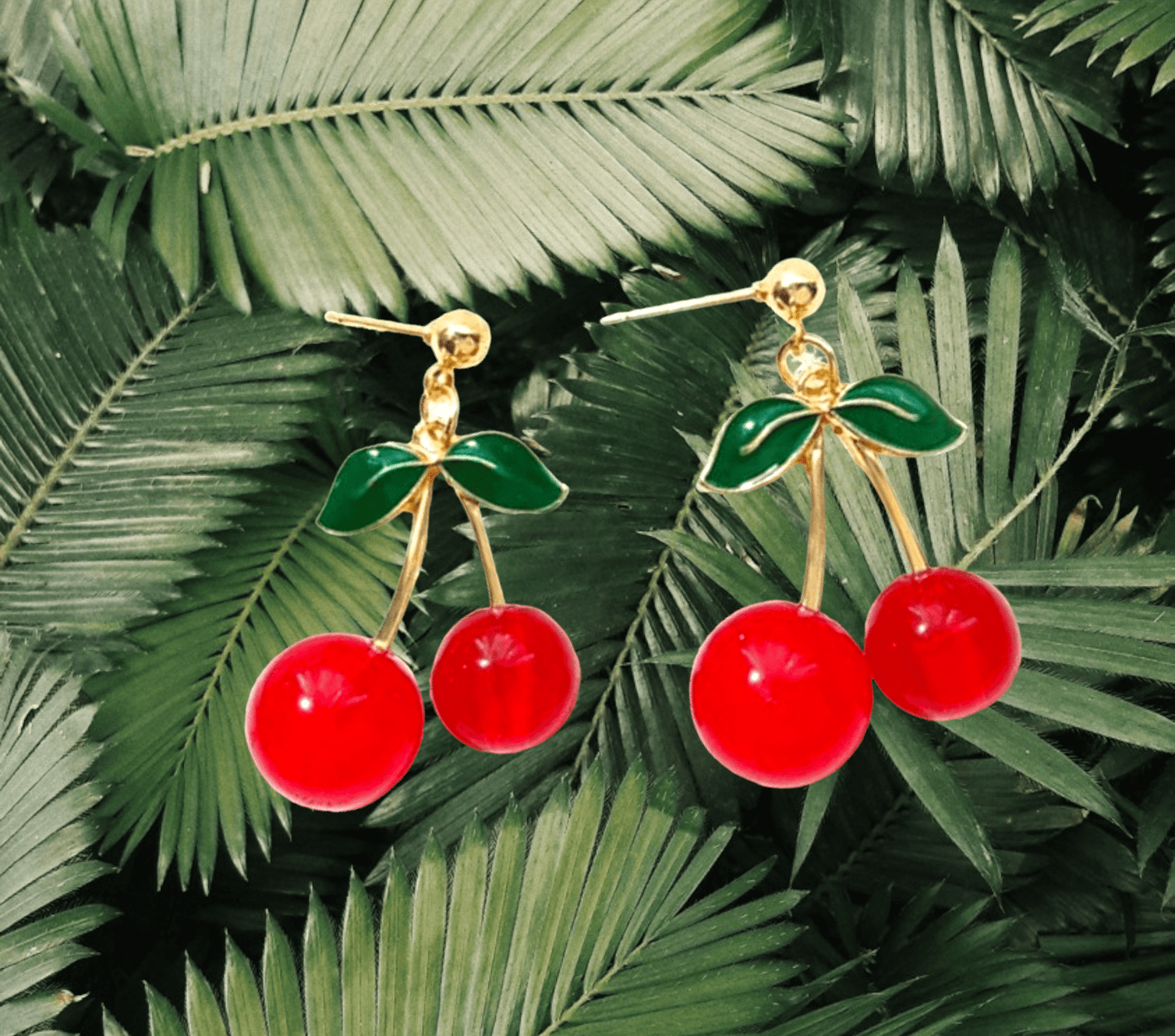 Cherries Earrings ilaments Jewelry