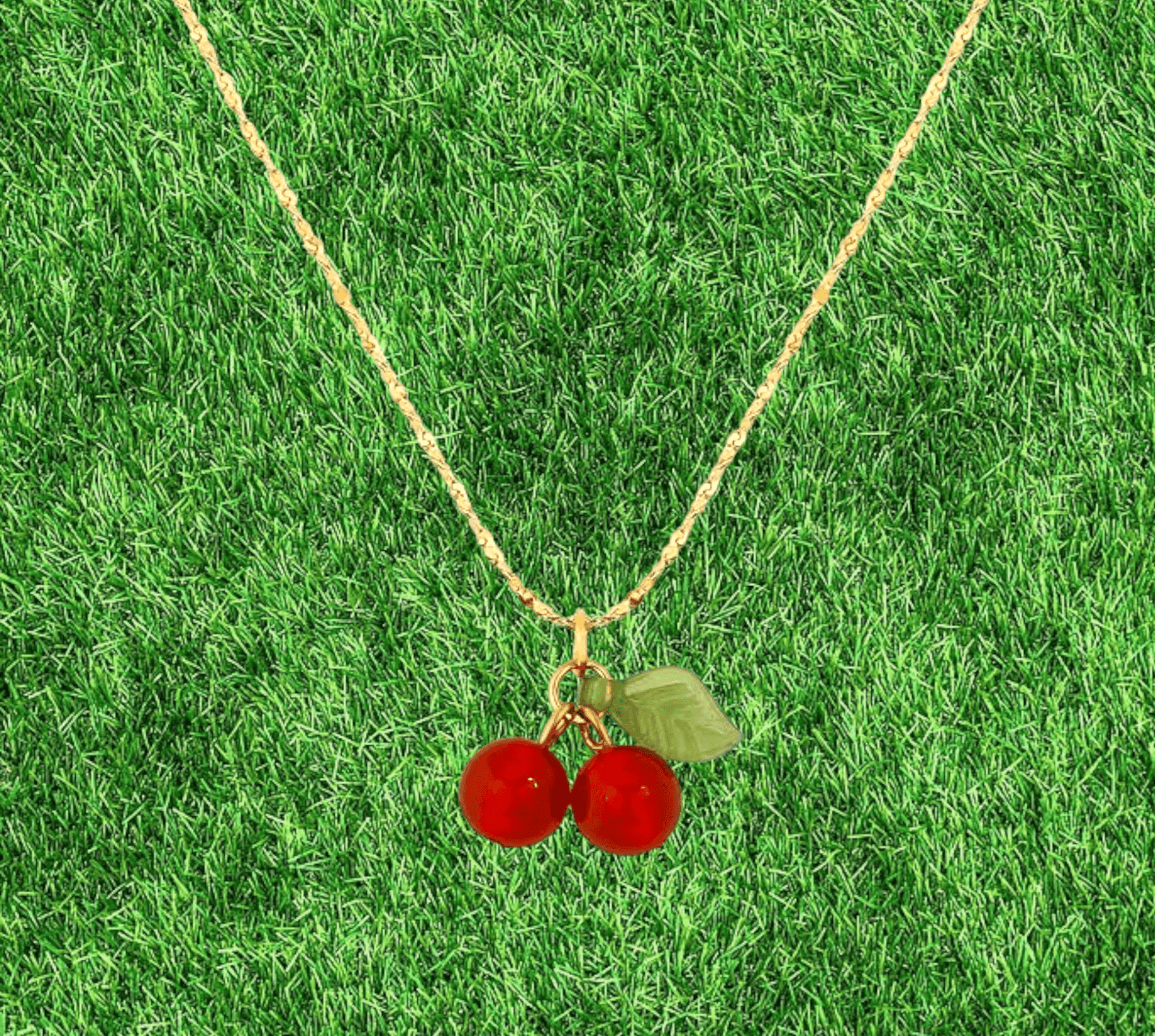 Cherry Charm Necklace ilaments Jewelry
