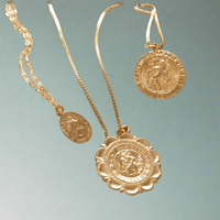 St. Christopher 14ktGF Charm Necklace ilamentsjewelry
