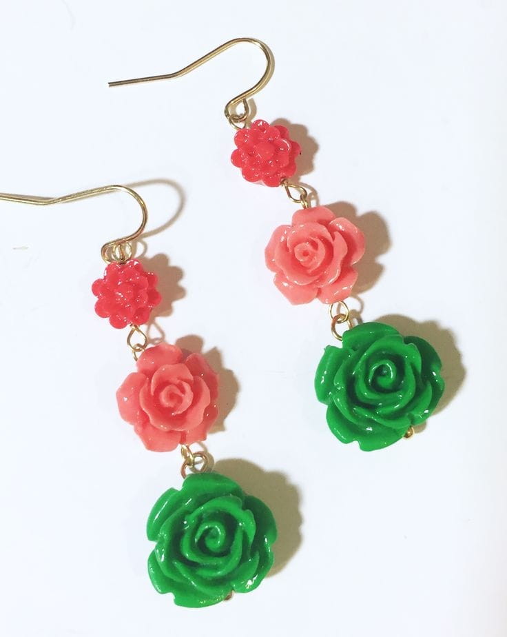 Can I Call You Rose Dangle Earrings ilaments Jewelry