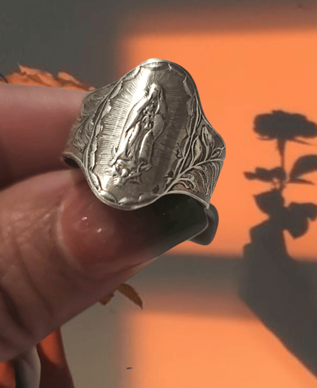 Virgen Sterling Silver Ring ilaments Jewelry