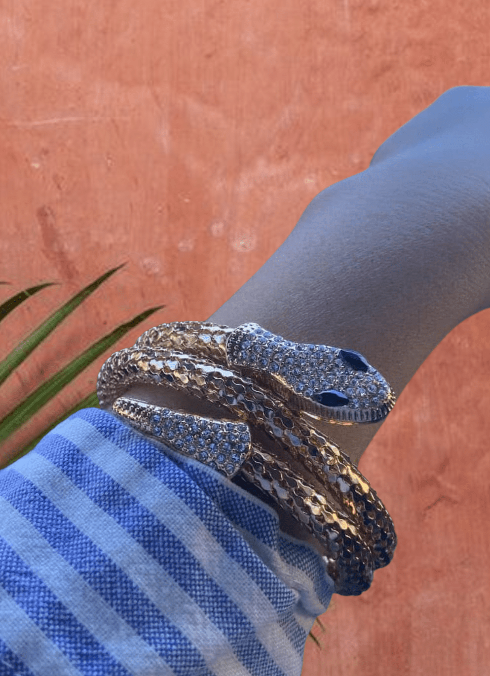 Quetzalcoatl Gold Snake Bracelet ilaments Jewelry