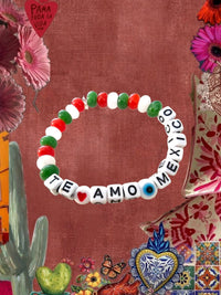 Te Amo Mexico Jade Bracelet ilaments Jewelry