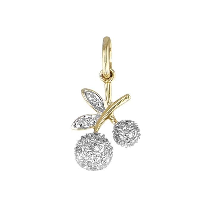 Cherry 14kt Gold Charm ilaments Jewelry