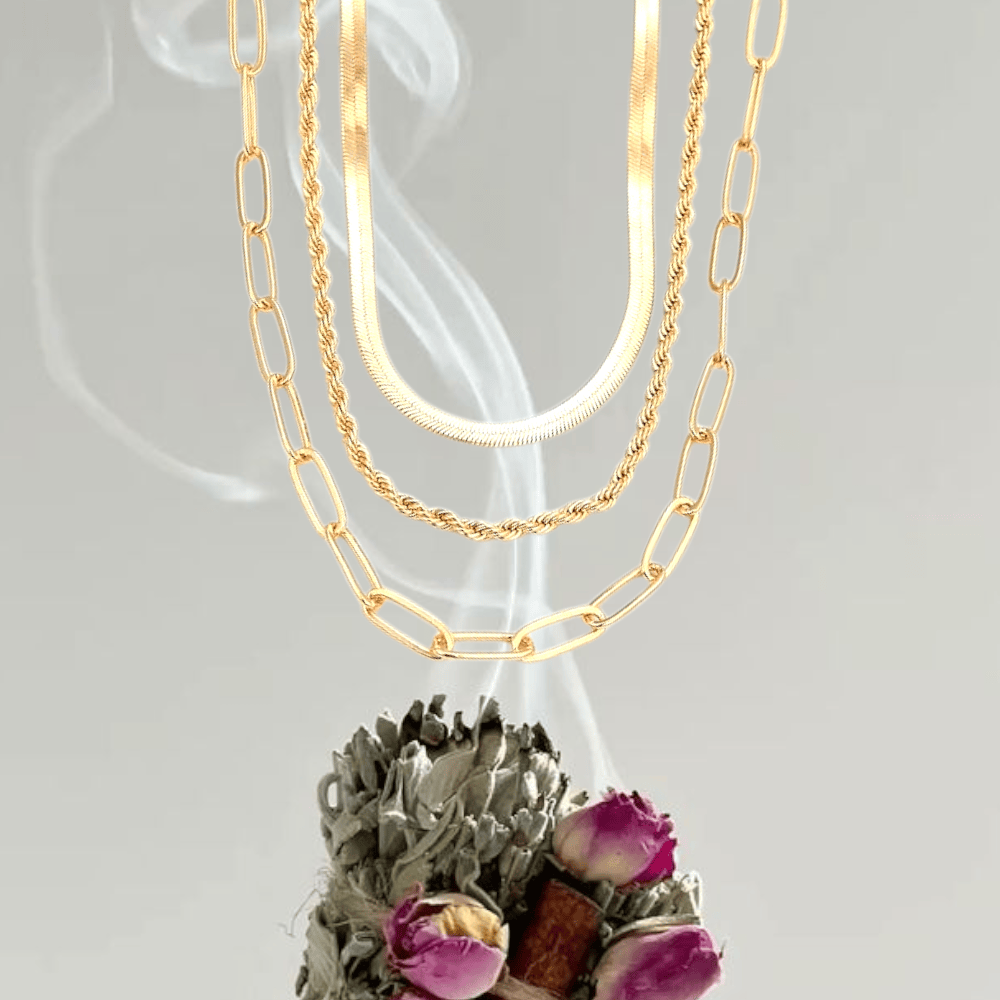 Gold Layering Necklaces
