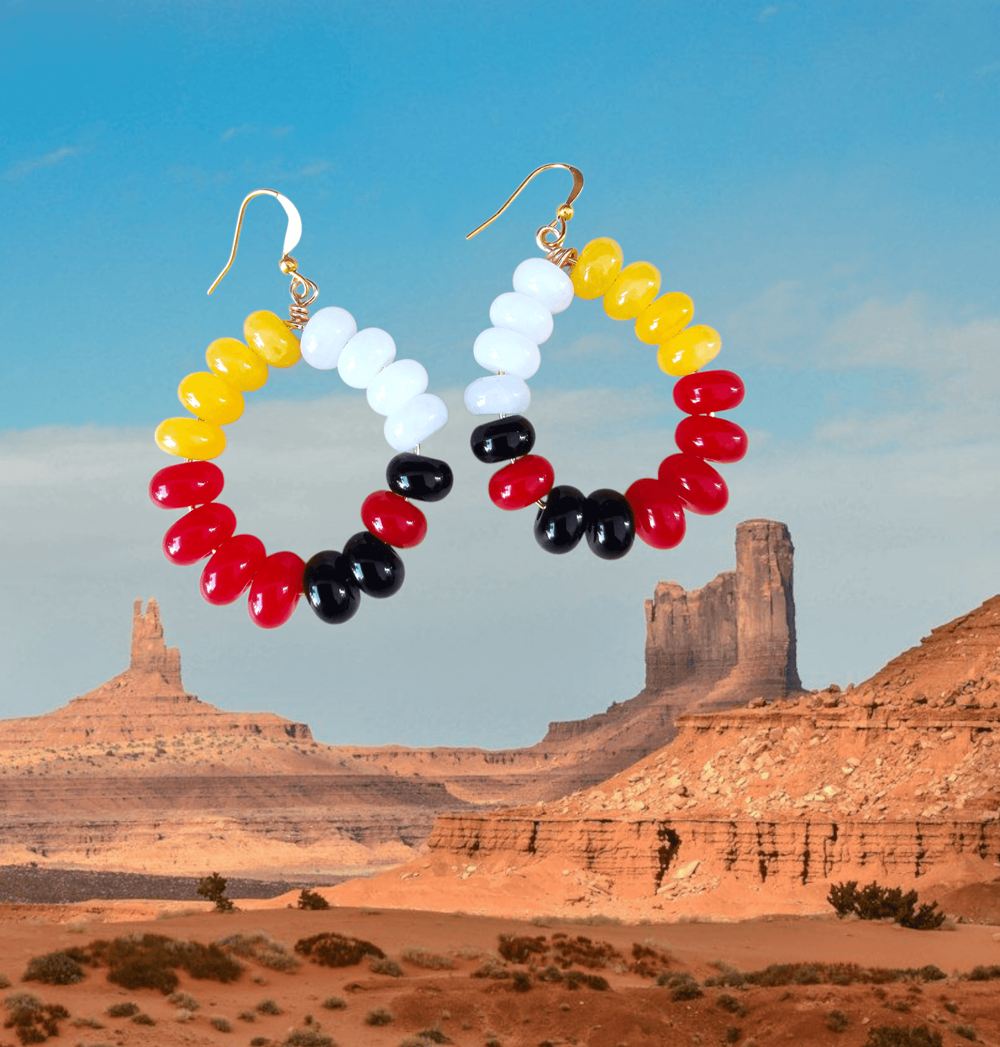 Medicina Jade Earrings ilaments Jewelry