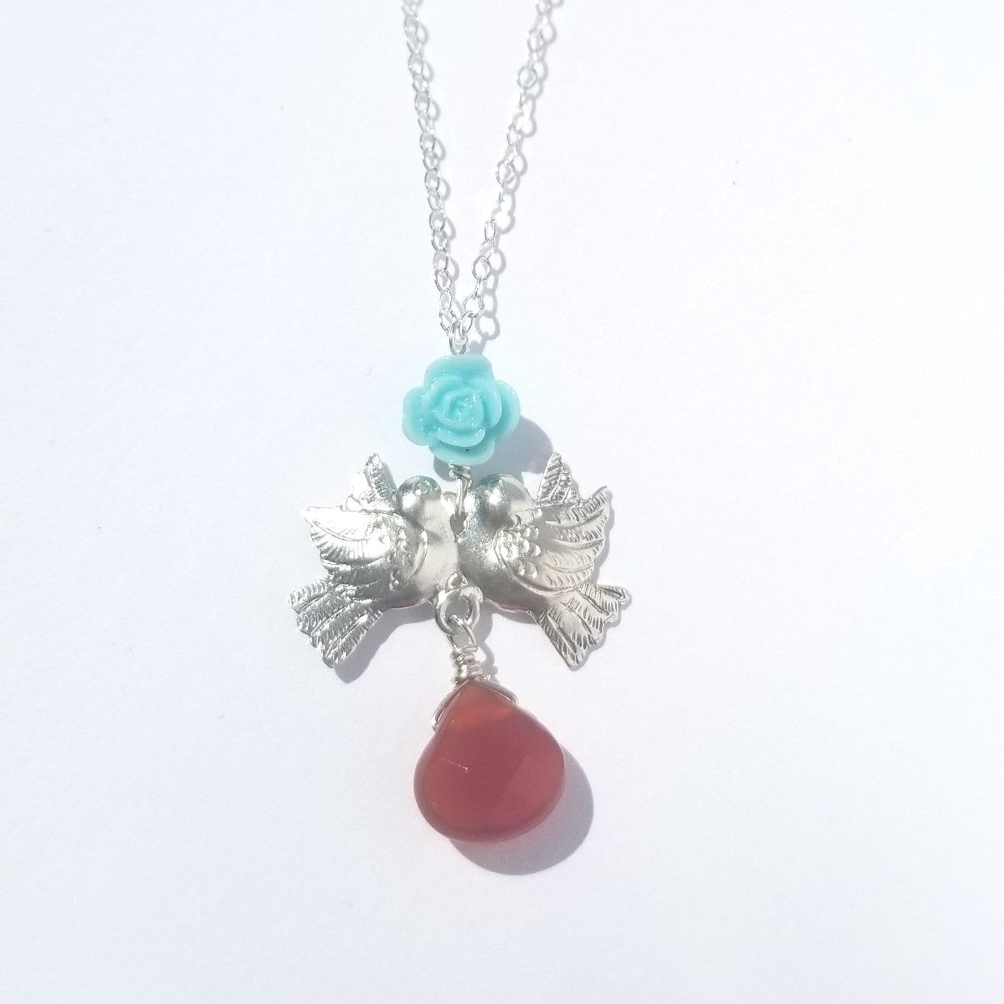 Lovebird Charm Necklace ilamentsjewelry