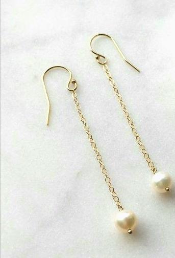 Pearl Drop Earrings ilamentsjewelry