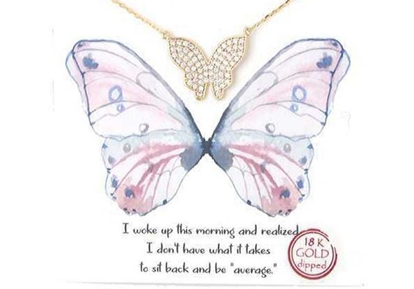 Mariposa Cz Necklace ilaments Jewelry