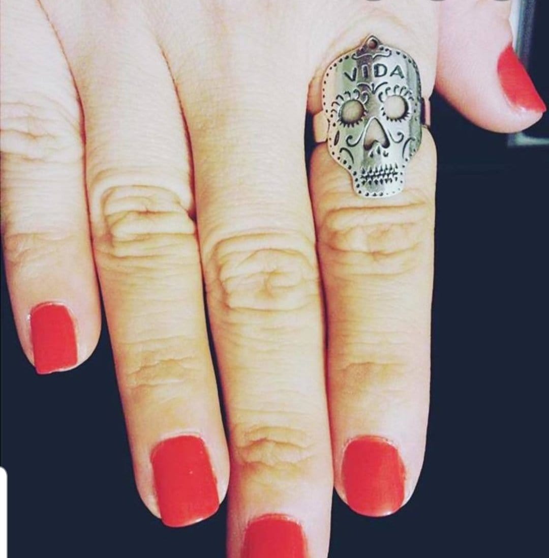 ilaments Vida Skull Ring ilaments Jewelry