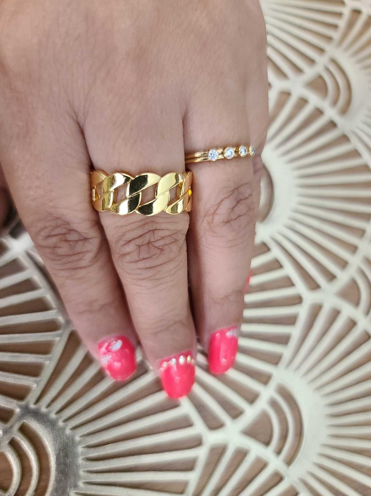 Link Cuff Ring ilaments Jewelry