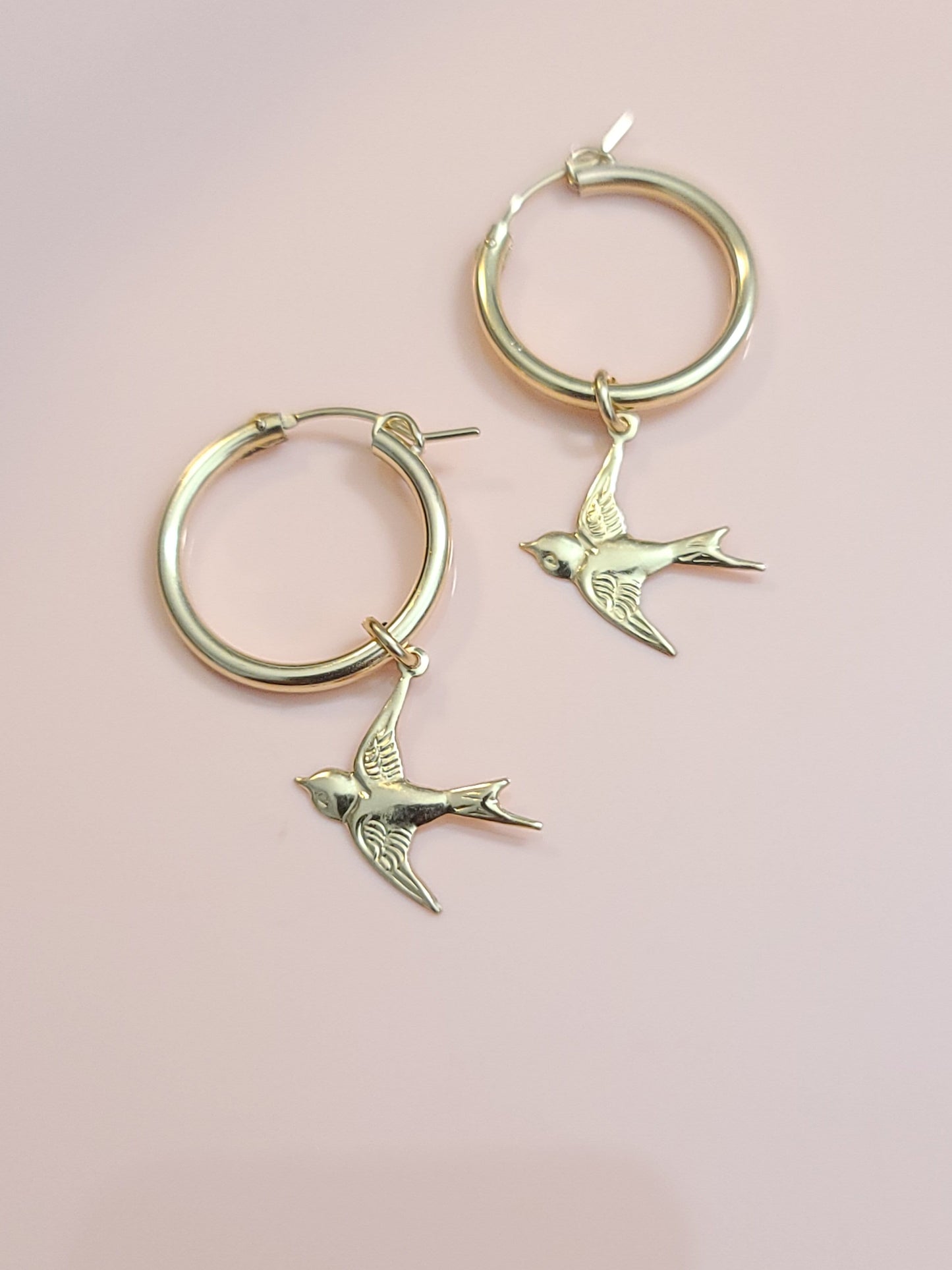 Pajaros de Amor Hoop Earrings ilaments Jewelry