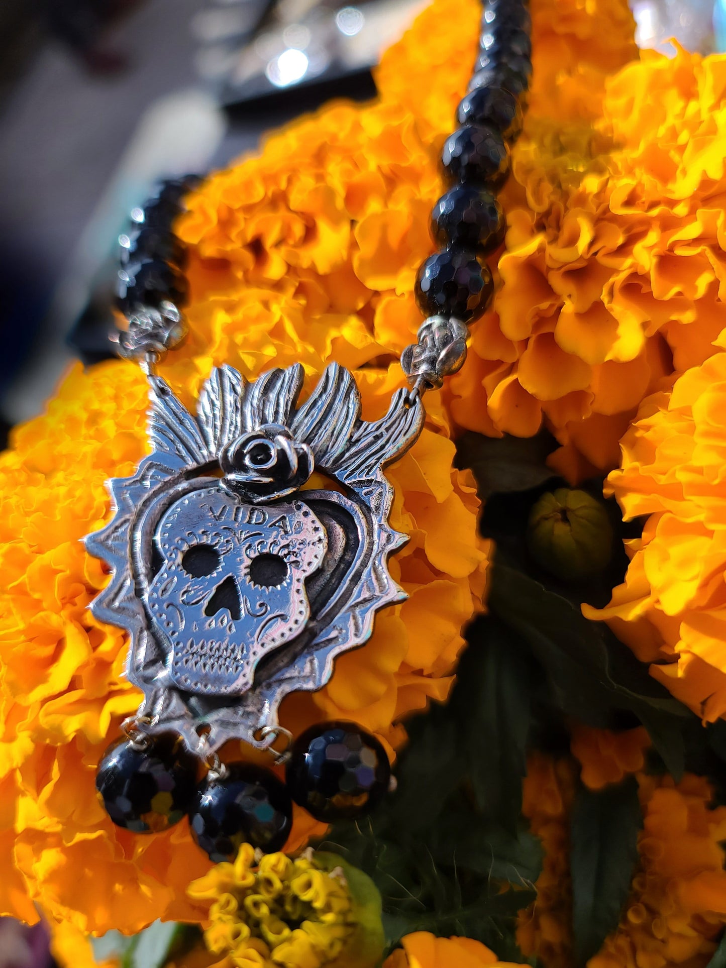Onyx Alma Gemela Necklace ilaments Jewelry