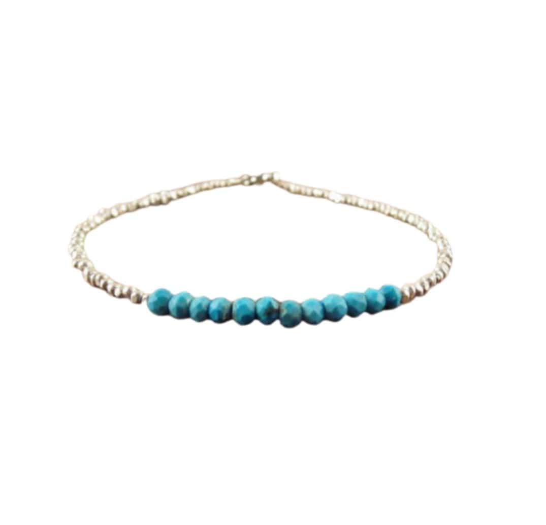 Turquoise Pyrite Bracelet ilaments Jewelry
