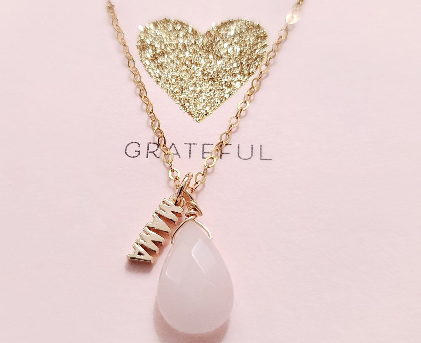 Mama Rose Quartz Necklace ilaments Jewelry