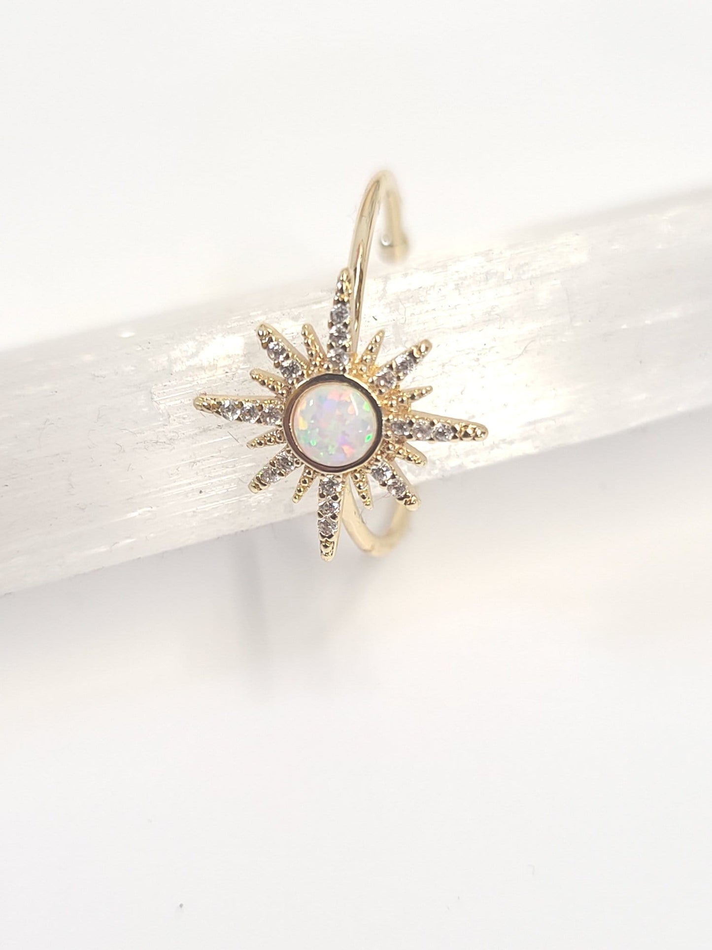Galaxy Opal Ring ilaments Jewelry