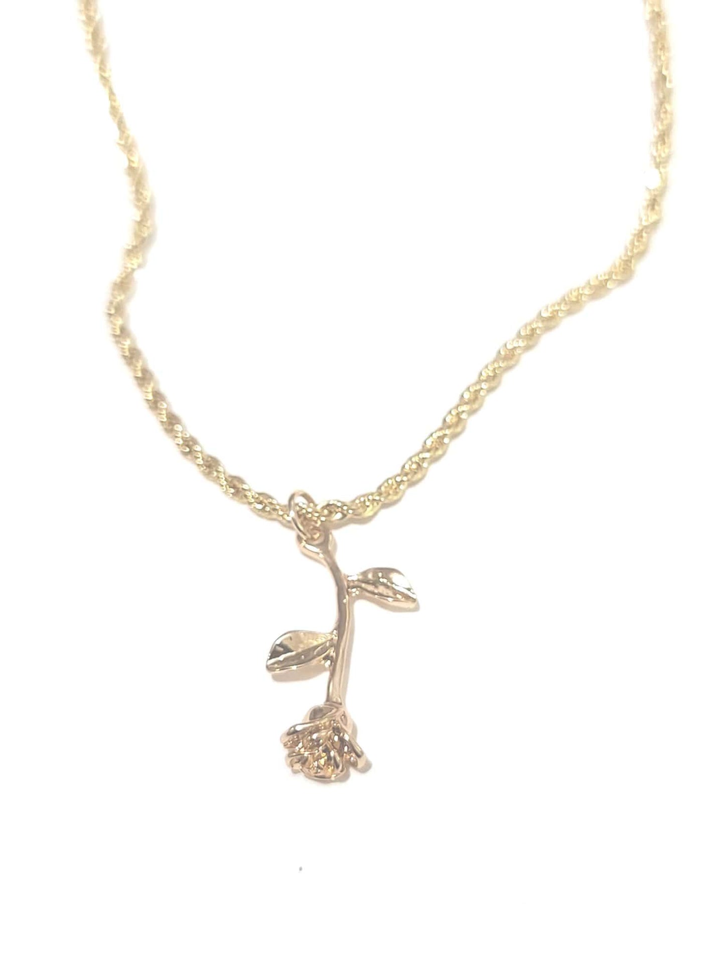 Rosa Charm Rope Chain ilaments Jewelry