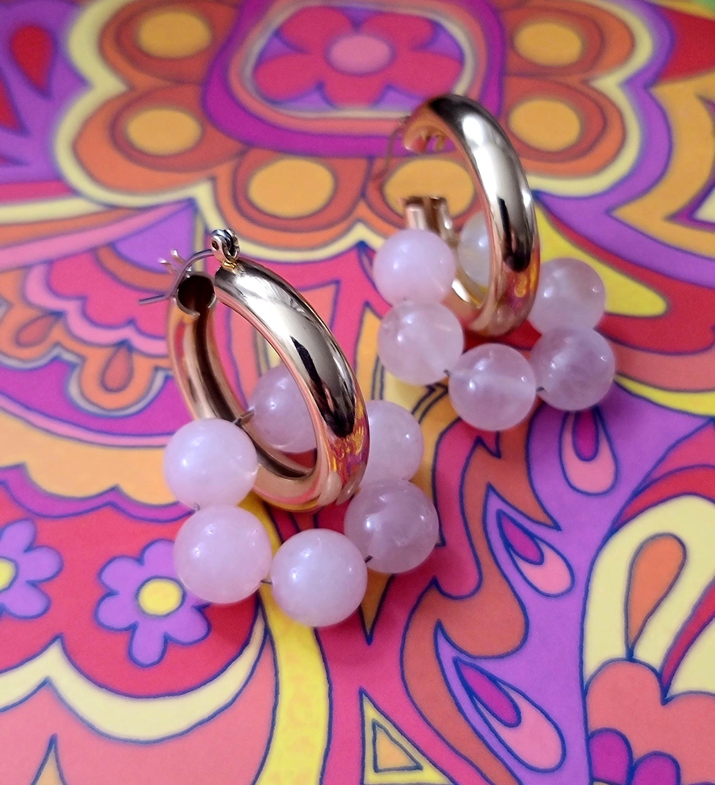 I Got U Babe Huggie Hoops ilaments Jewelry