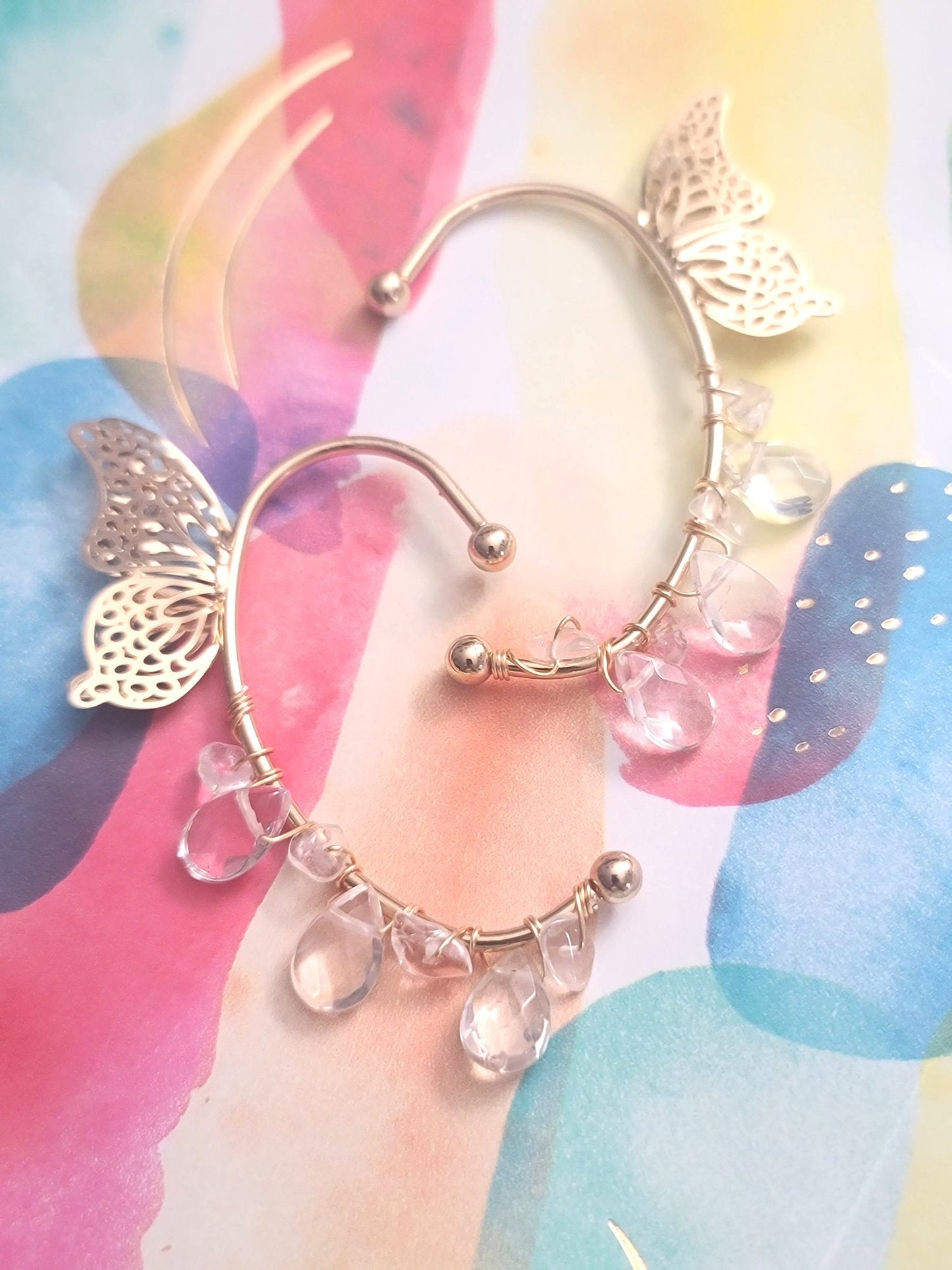 I Am Divine Cuff Earrings ilaments Jewelry