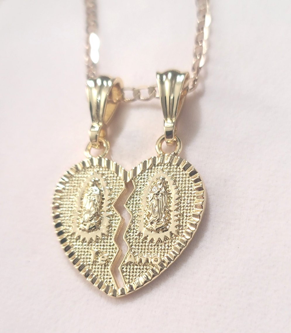 Virgen Te Amo Necklace ilaments Jewelry