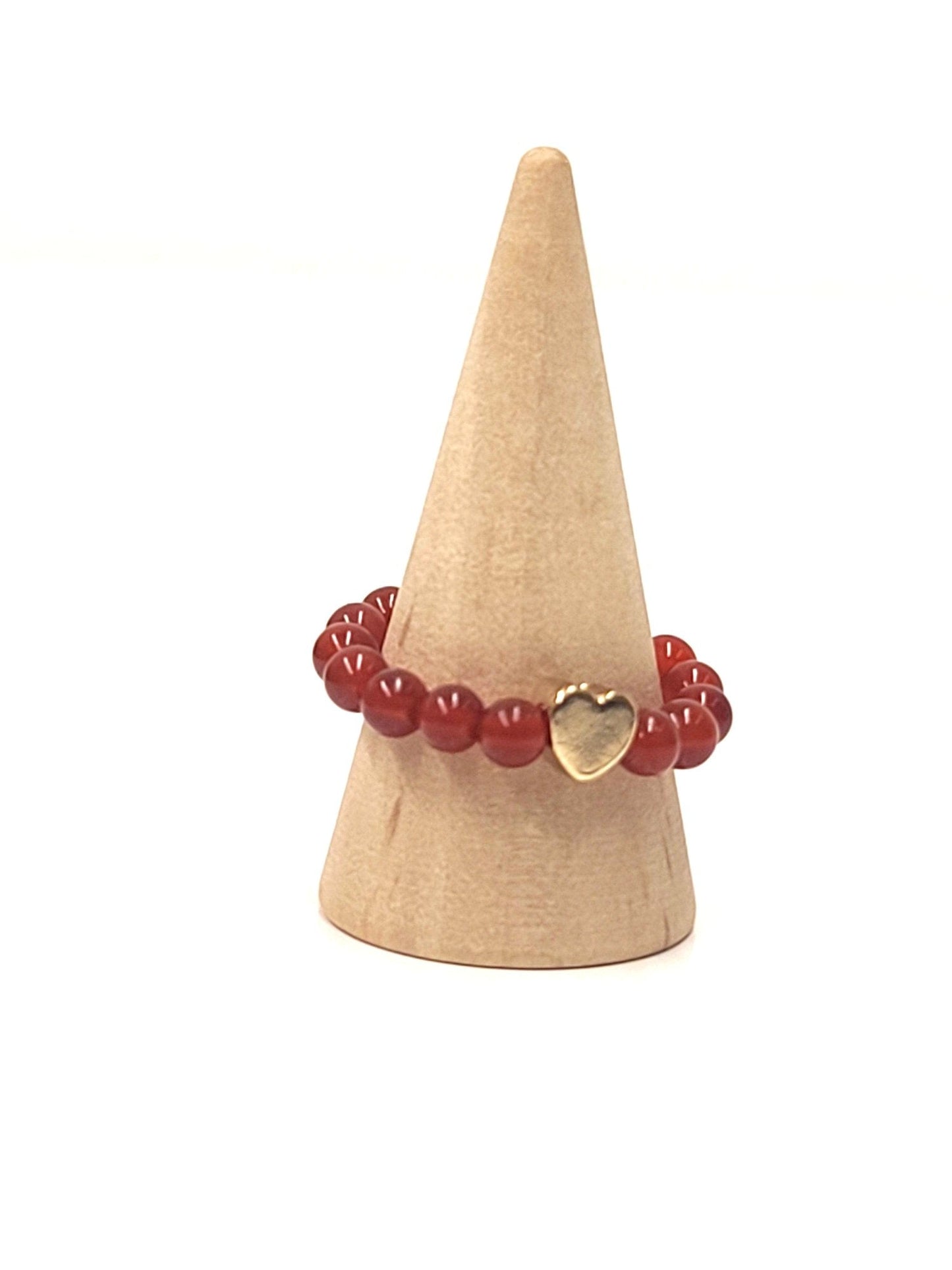 Heart Gemstone Ring ilaments Jewelry