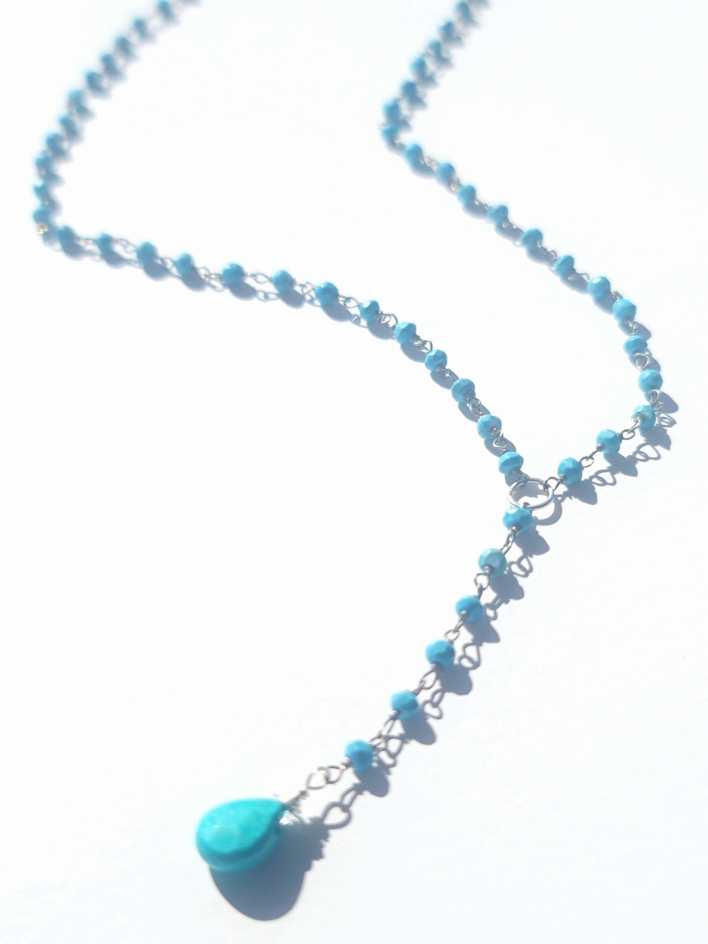 I Sky You Turquoise Lariat ilaments Jewelry