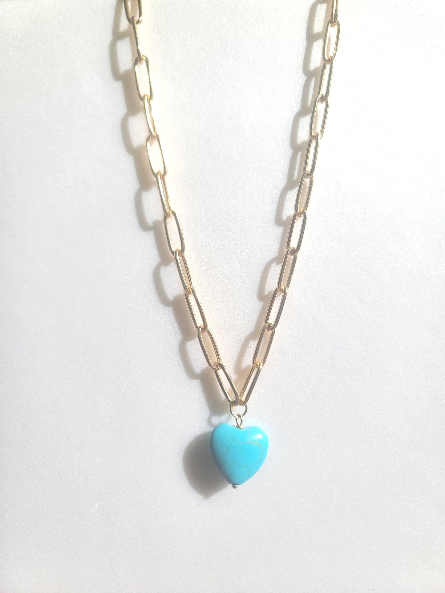 Turquoise Heart Breaker Necklace ilaments Jewelry