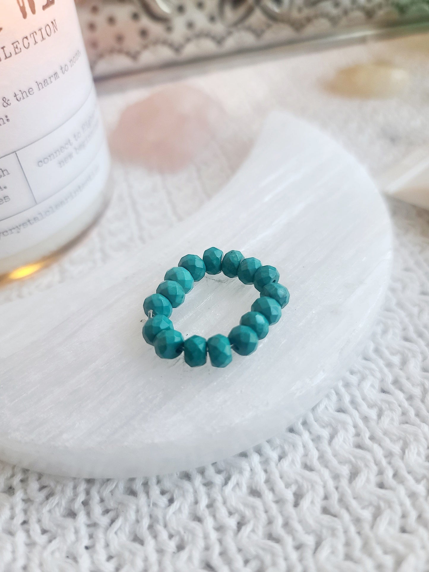Turquoise Protection Ring ilaments Jewelry