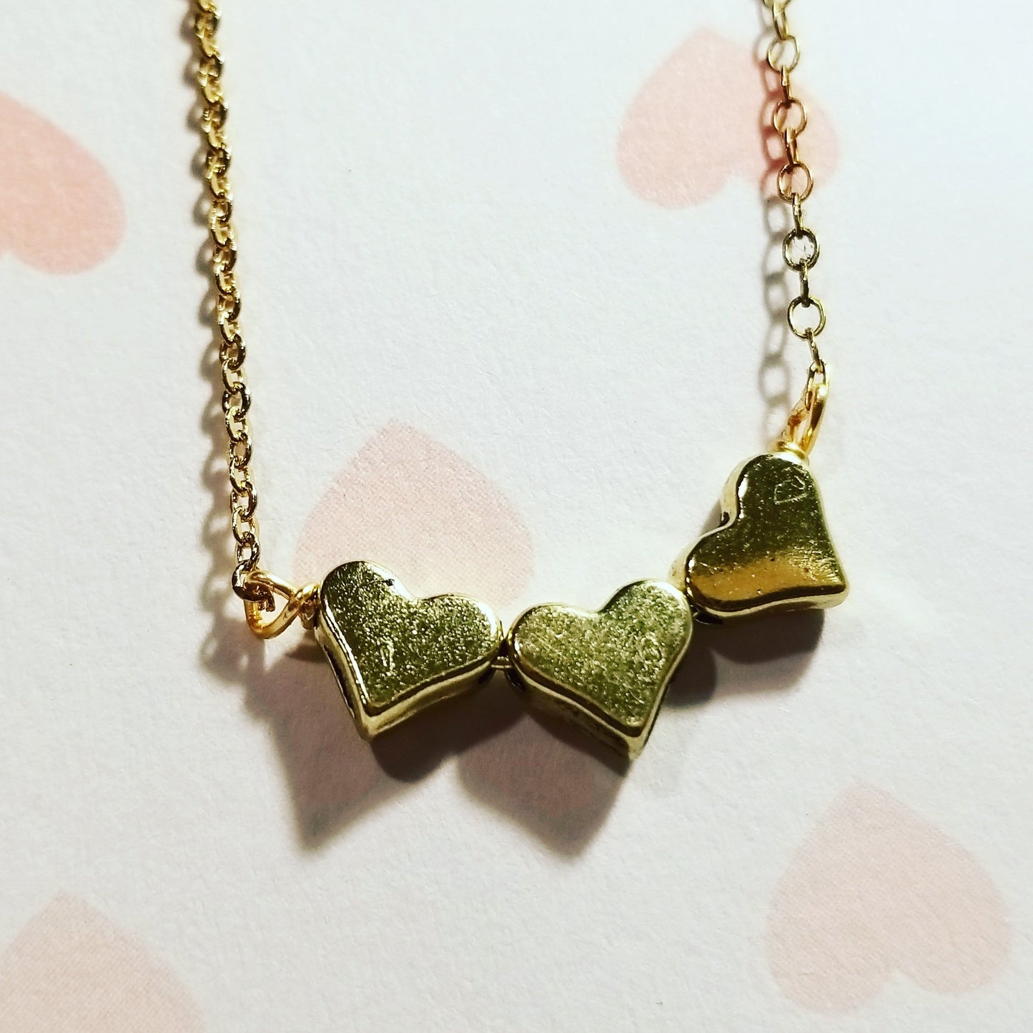 Past, Present & Future Gold Necklace ilamentsjewelry