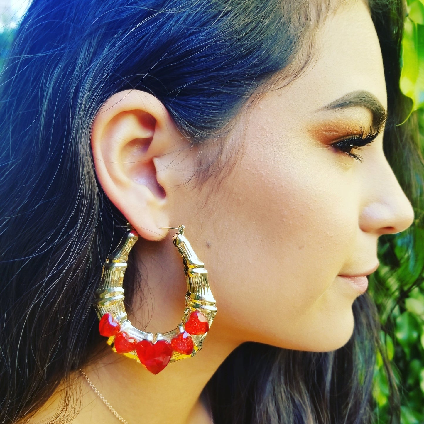 Sweetheart Bamboo Hoops ilamentsjewelry