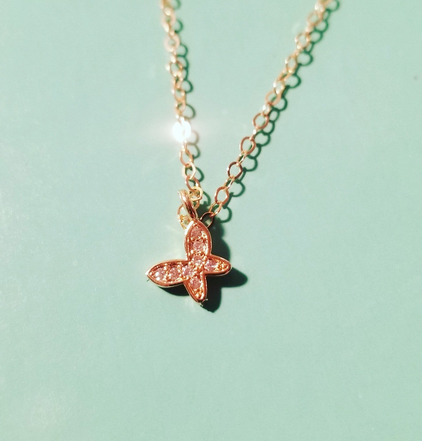 You Give Me Butterflies Necklace ilamentsjewelry