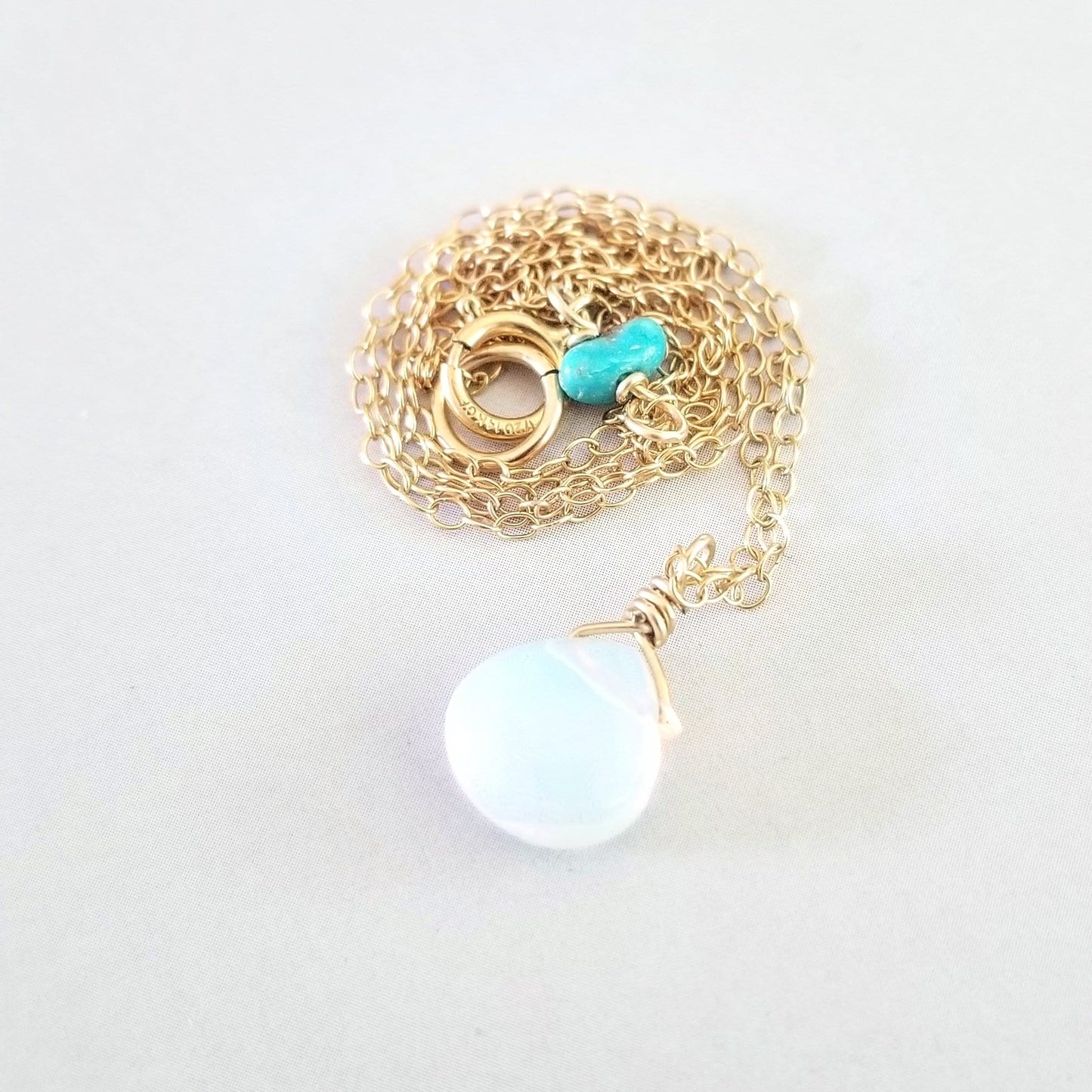 Moonstone 14kt Gold Fill Necklace ilaments Jewelry