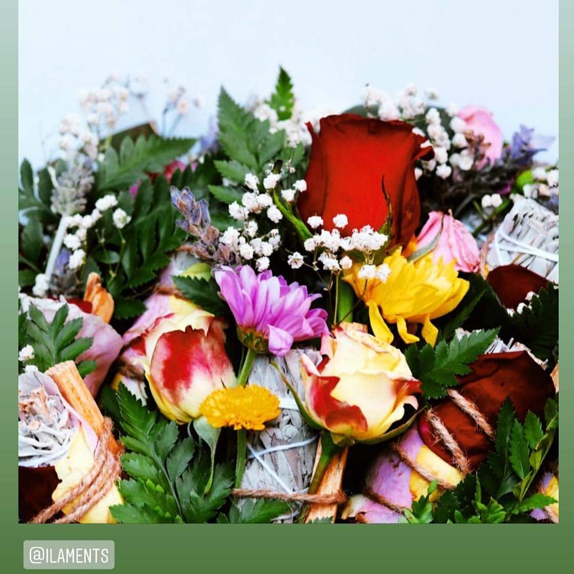Flower Sage Bouquet Bundle ilaments Jewelry