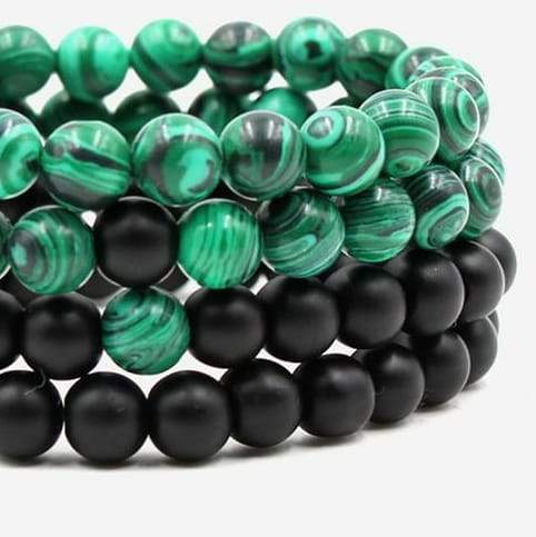 Malachite Onyx Bracelet ilaments Jewelry