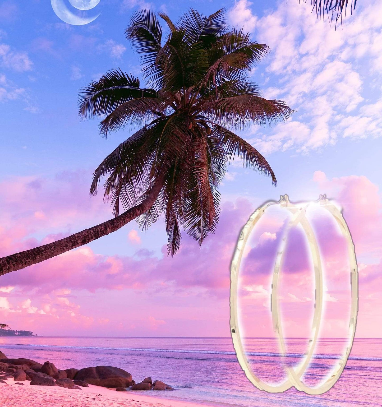 XLG Gold Plated Hoops ilaments Jewelry