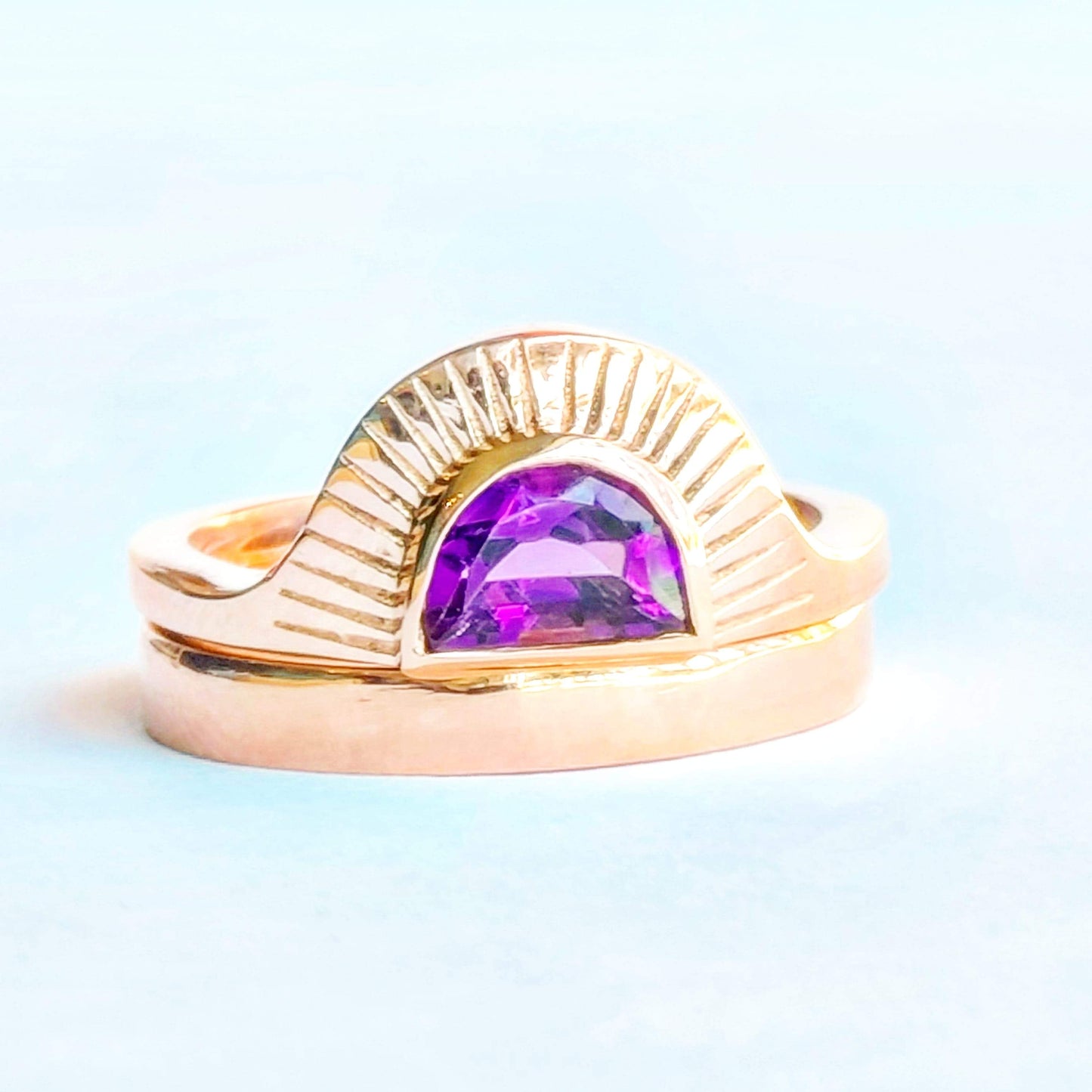 Luna y Sol Engagement Ring & Wedding Band ilaments Jewelry