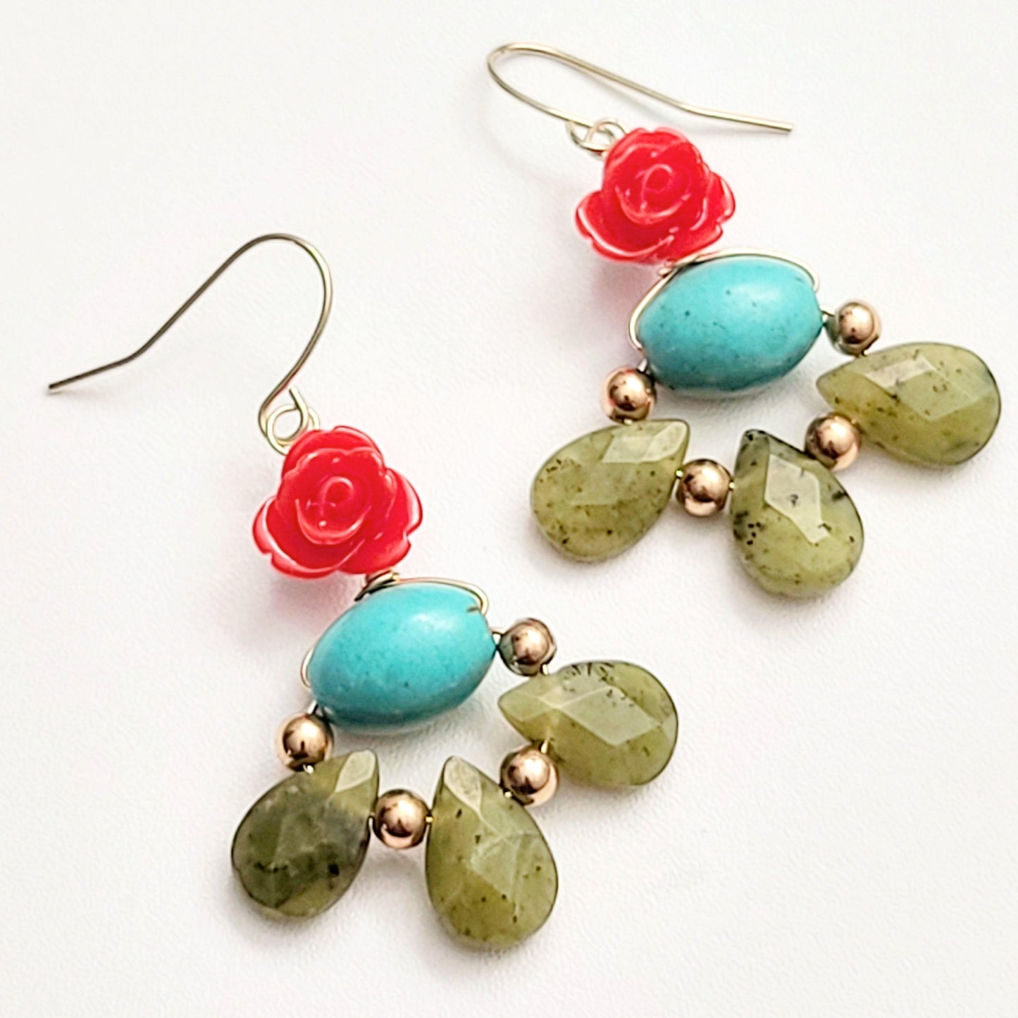 Jade Xochitl Earrings ilaments Jewelry