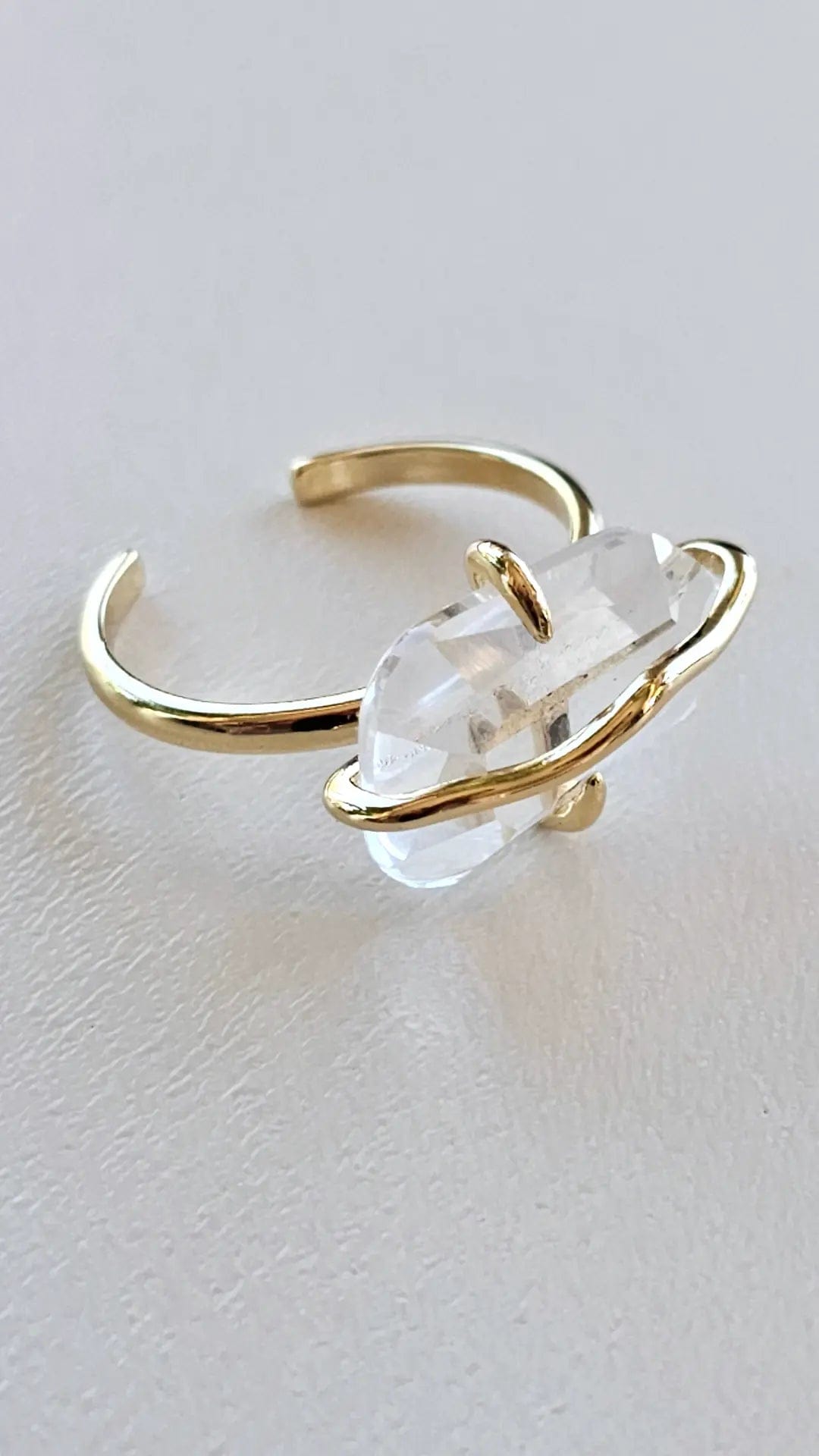 Intention Gold Ring ilaments Jewelry