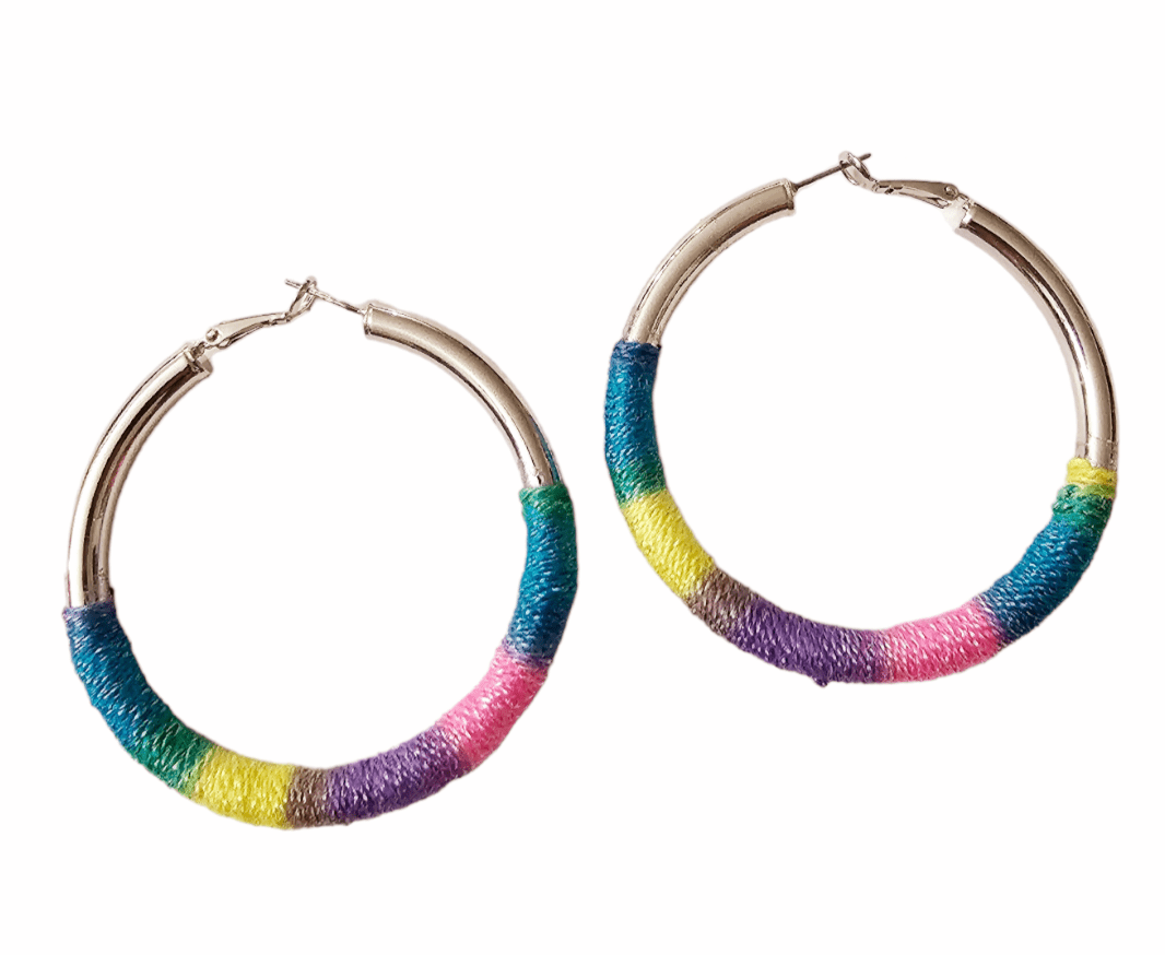 Sunset Mercado Hoop Earrings ilaments Jewelry