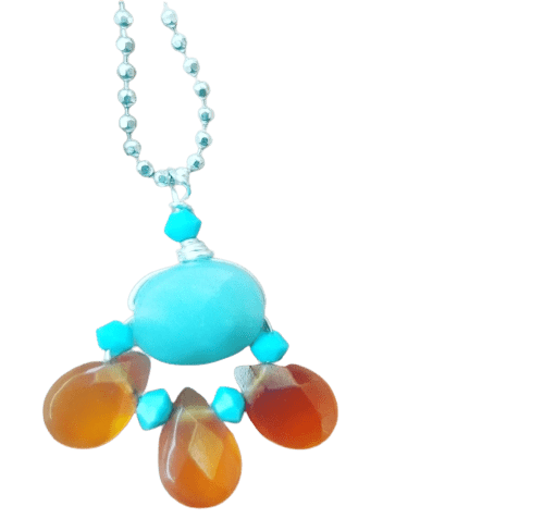 Xochitl Carnelian Necklace ilamentsjewelry
