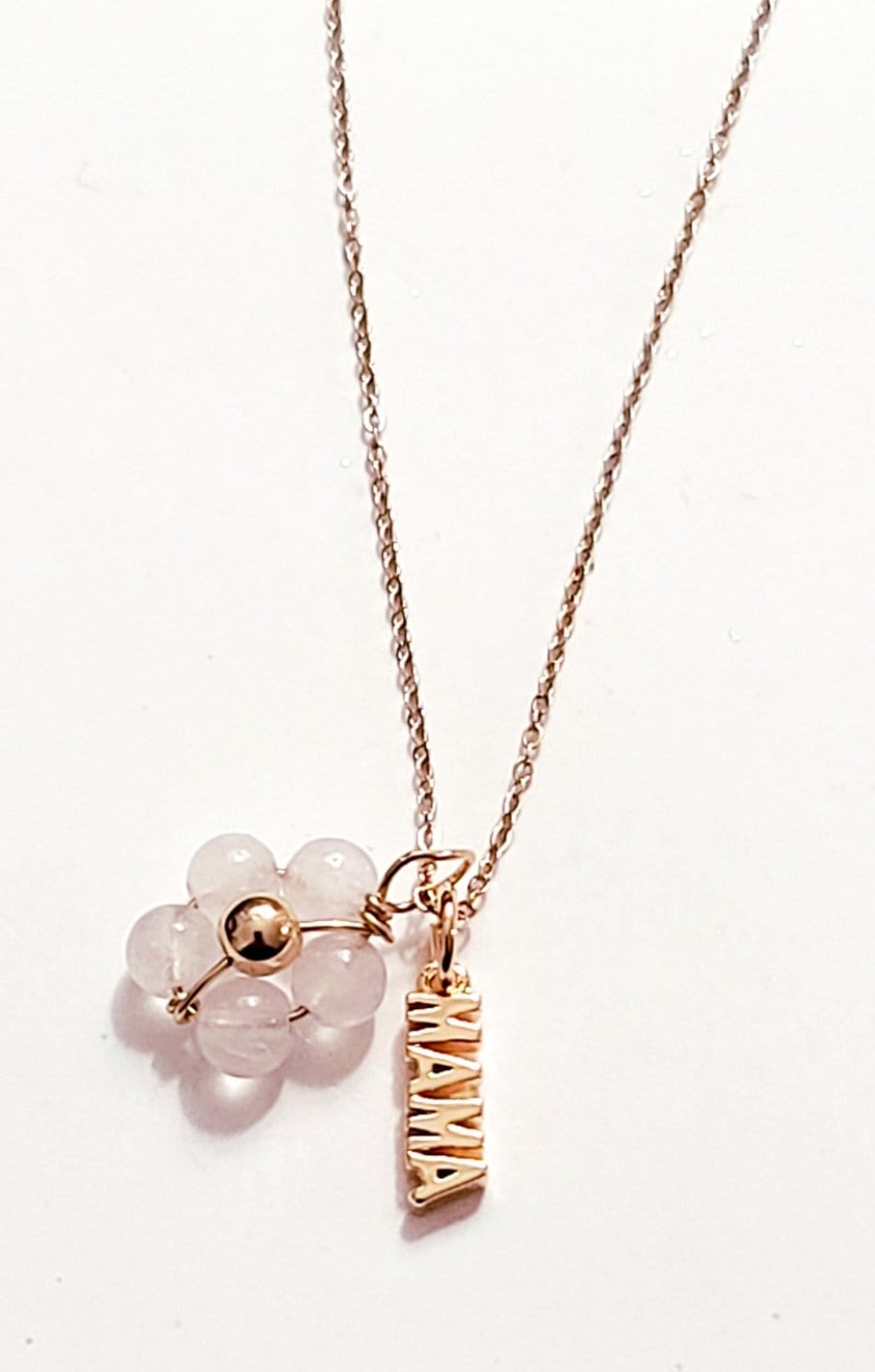 Mama Rose Quartz Necklace ilaments Jewelry