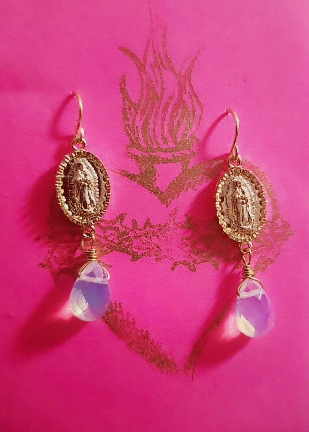 Virgen Opalite Earrings ilamentsjewelry