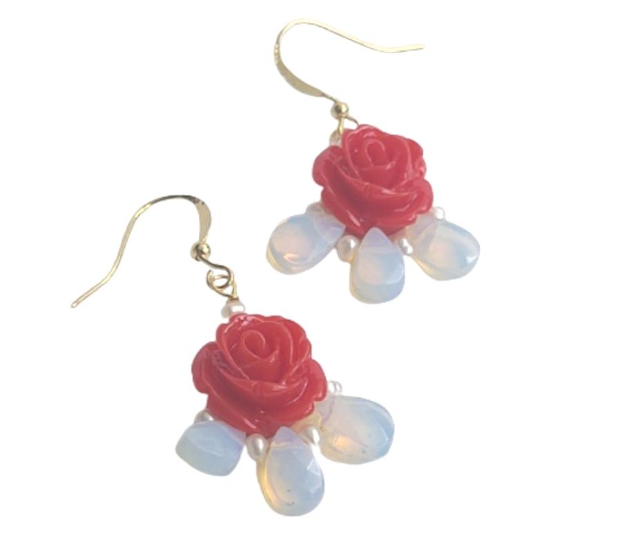 Rose Xochitl Earrings ilaments Jewelry