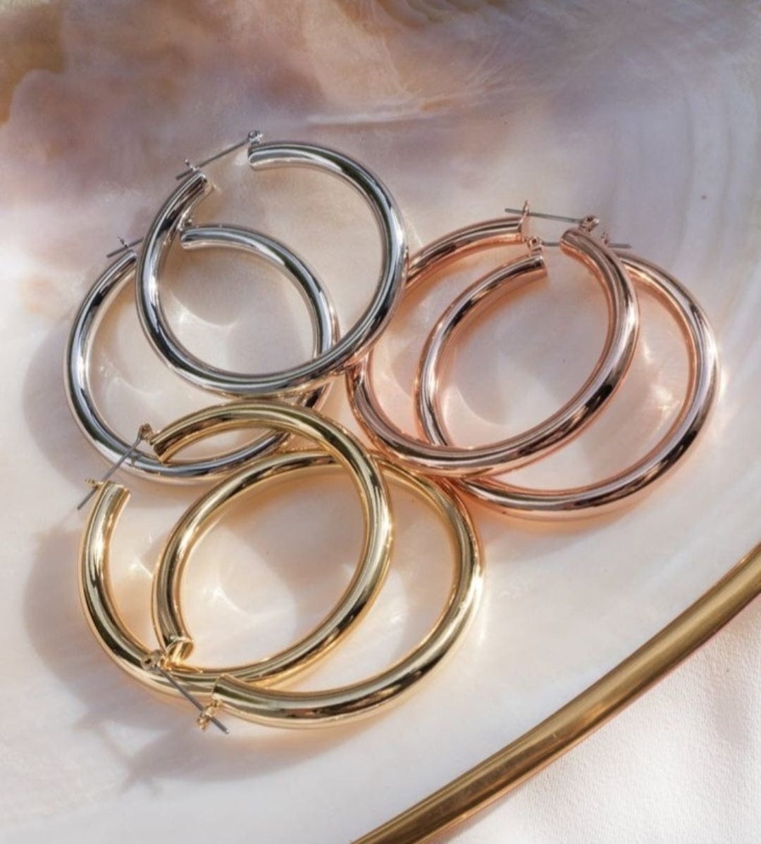 Luna 14kt Gold Fill Hoop Earrings ilaments Jewelry