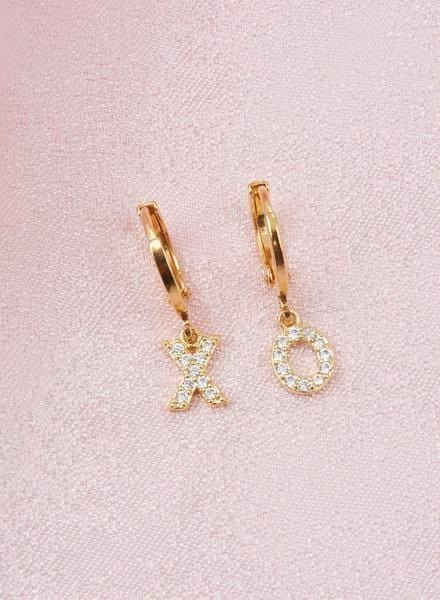 Xoxo Huggie Earrings ilaments Jewelry